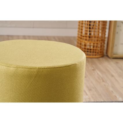 Taburetė RONDO, skersmuo 40 cm, geltona