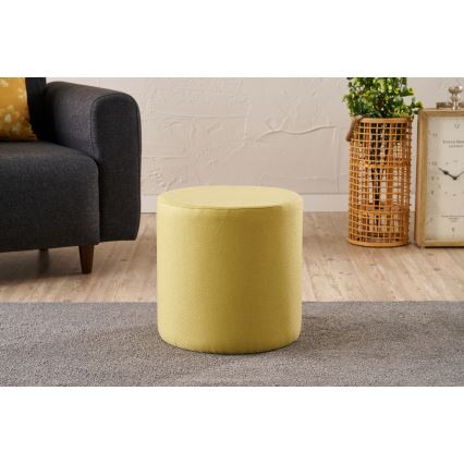 Taburetė RONDO, skersmuo 40 cm, geltona
