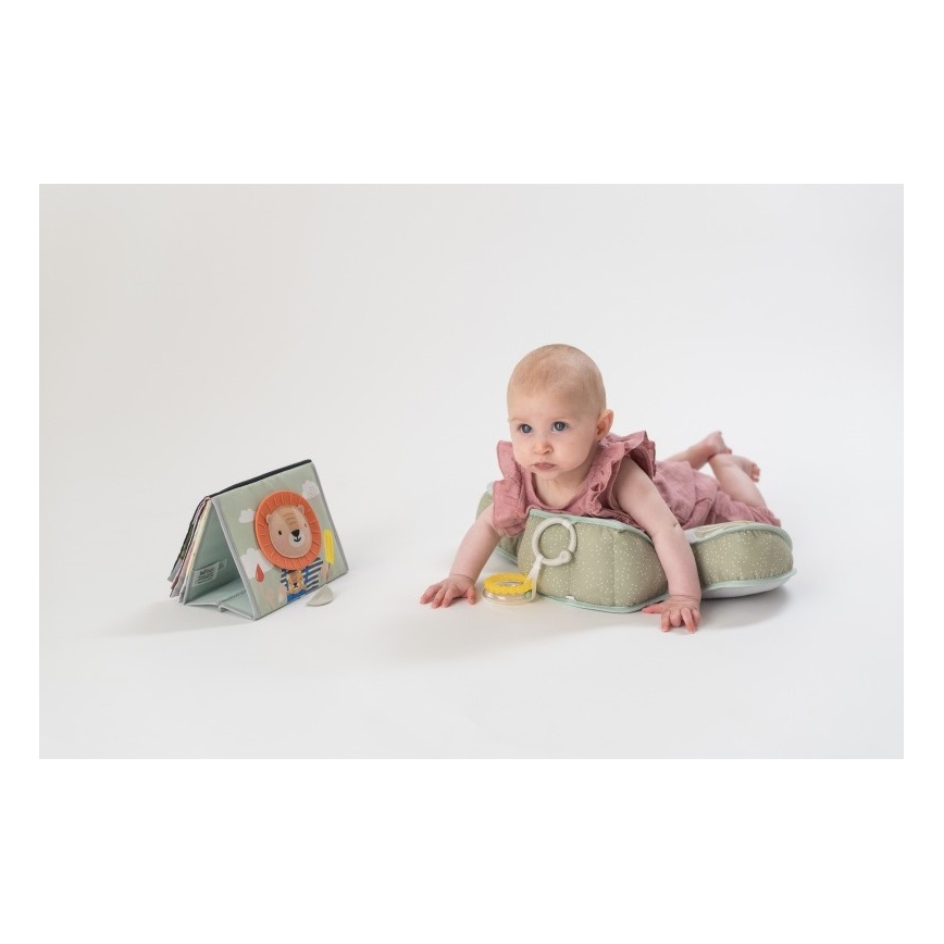 Taf Toys - Vaikiška pagalvė pilvelio laikui TUMMY-TIME savanna