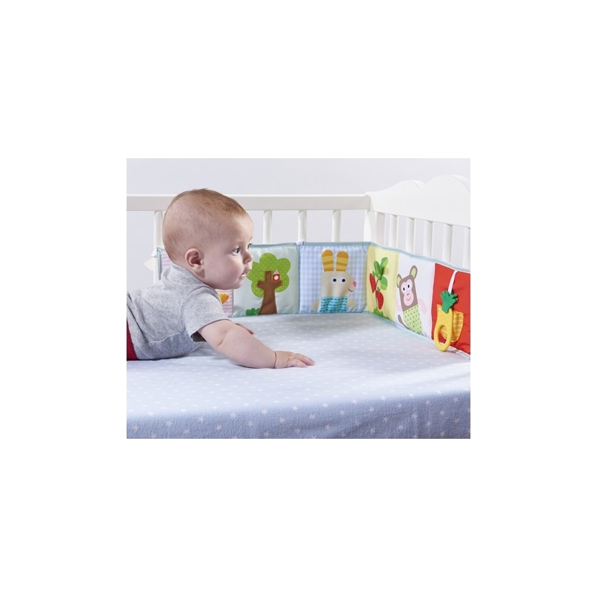 Taf Toys - Vaikiška tekstilės knyga 3in1 gyvūnai