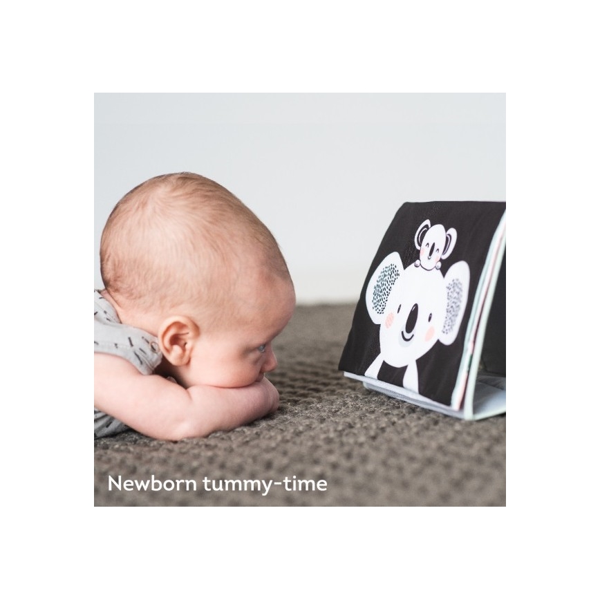 Taf Toys - Vaikiška tekstilinė knygelė su veidrodžiu koala