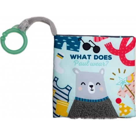 Taf Toys - Vaikiškas tekstilinis meškiukas