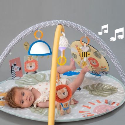 Taf Toys - Vaikiškas žaidimų kilimėlis su trapecija Dekoratyvinė pagalvė 2xAAA