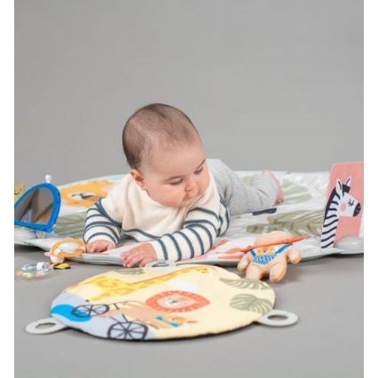 Taf Toys - Vaikiškas žaidimų kilimėlis su trapecija Dekoratyvinė pagalvė 2xAAA