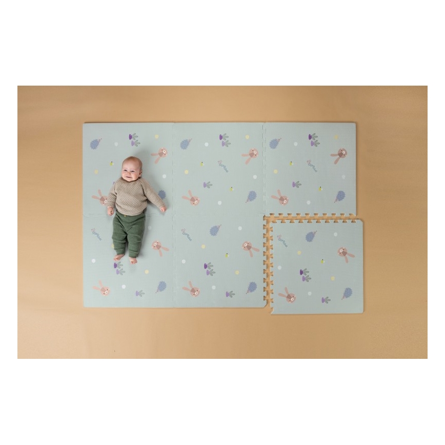 Taf Toys - Vaikų žaidimų kilimėlis XL Puzzle Sodas