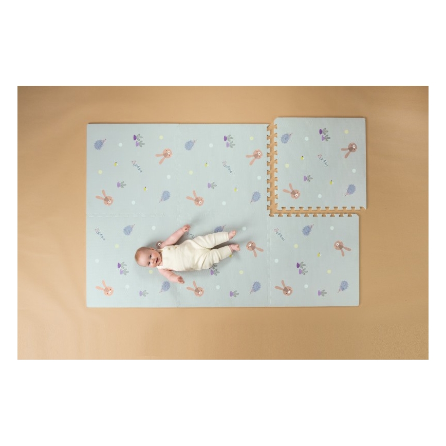Taf Toys - Vaikų žaidimų kilimėlis XL Puzzle Sodas