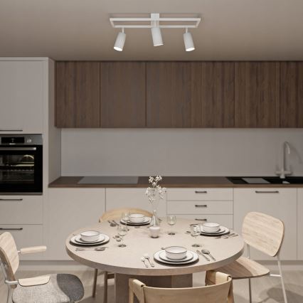 Taškinis šviestuvas 3xGU10/30W/230V baltas