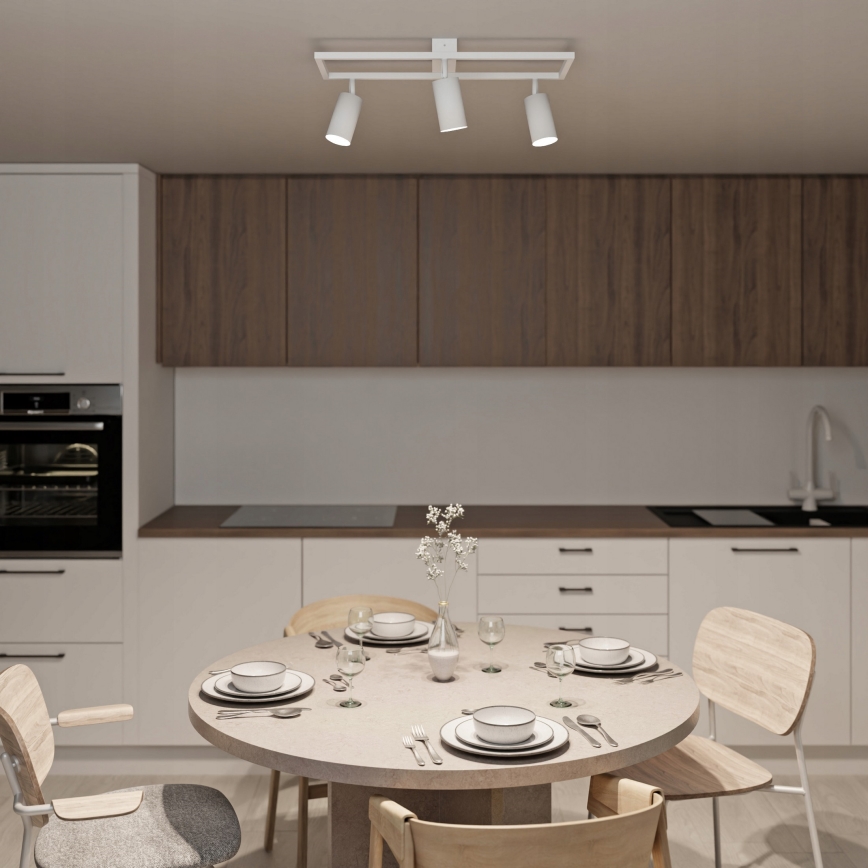 Taškinis šviestuvas 3xGU10/30W/230V baltas