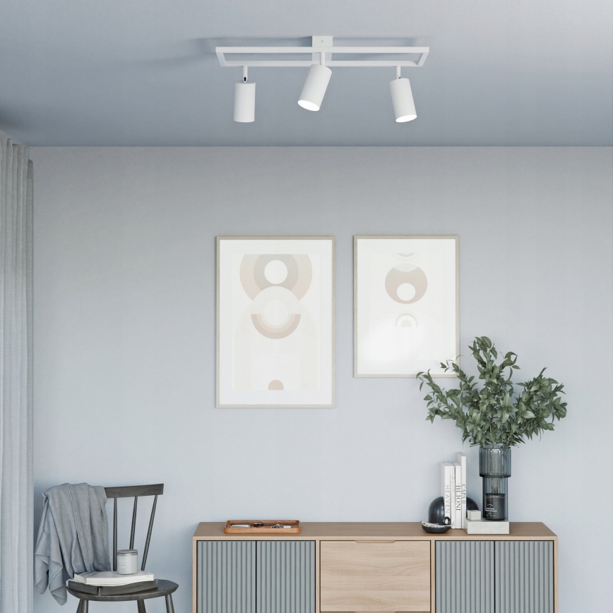 Taškinis šviestuvas 3xGU10/30W/230V baltas