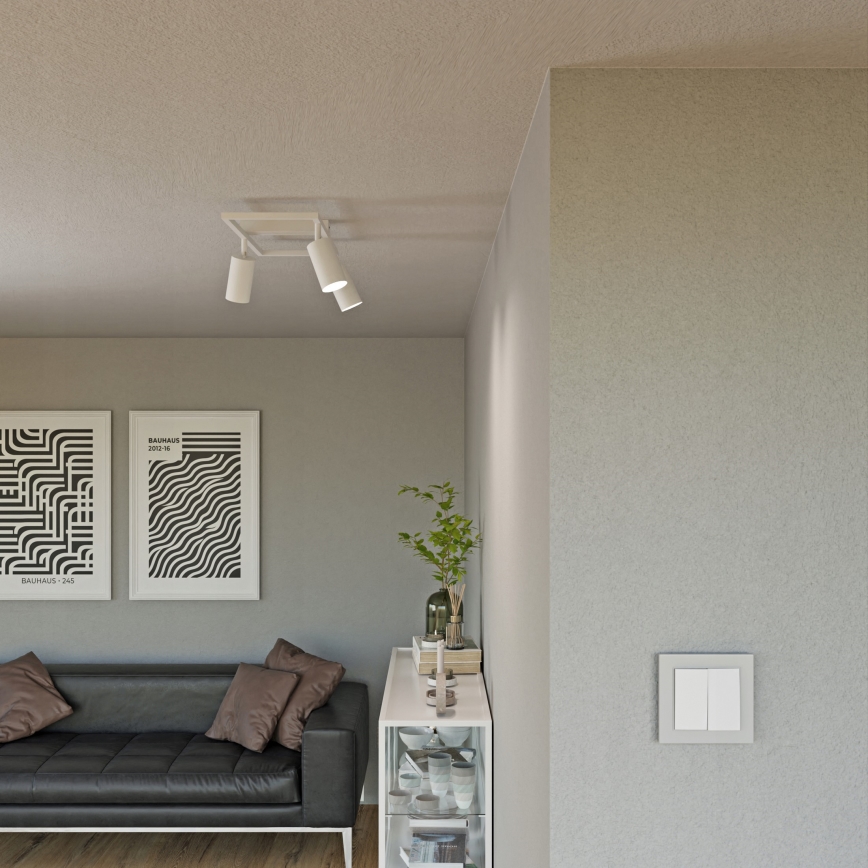 Taškinis šviestuvas 3xGU10/30W/230V baltas