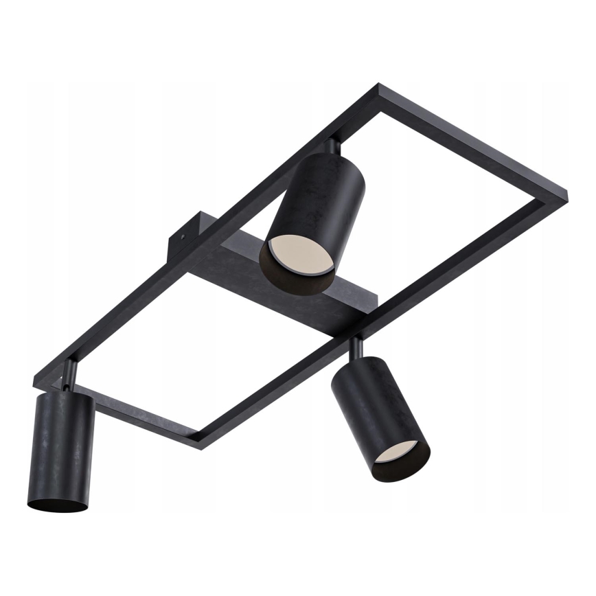 Taškinis šviestuvas 3xGU10/30W/230V juodas