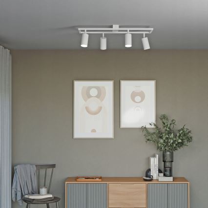 Taškinis šviestuvas 4xGU10/30W/230V baltas