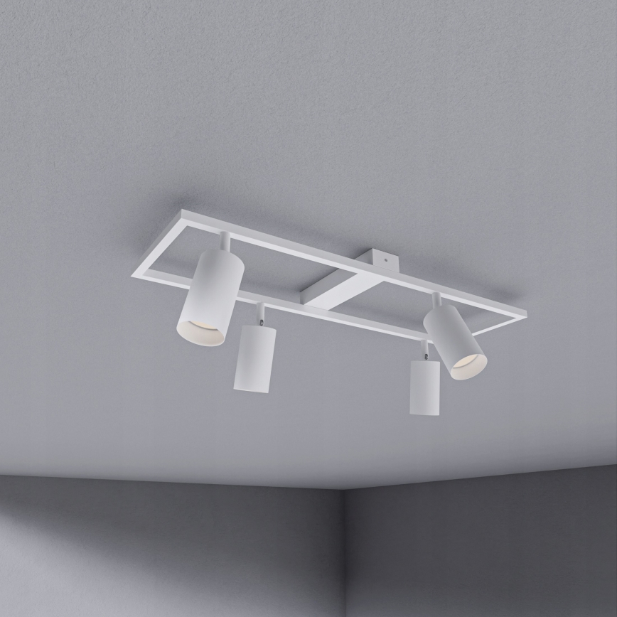 Taškinis šviestuvas 4xGU10/30W/230V baltas