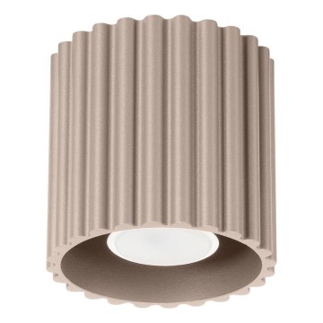 Taškinis šviestuvas AURA 1xGU10/10W/230V 10 cm taupe