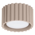 Taškinis šviestuvas AURA 1xGX53/10W/230V 6 cm taupe