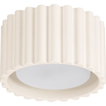 Taškinis šviestuvas AURA 1xGX53/10W/230V, skersmuo 10 cm, kreminės spalvos
