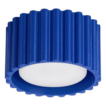 Taškinis šviestuvas AURA 1xGX53/10W/230V, skersmuo 10 cm, mėlynas