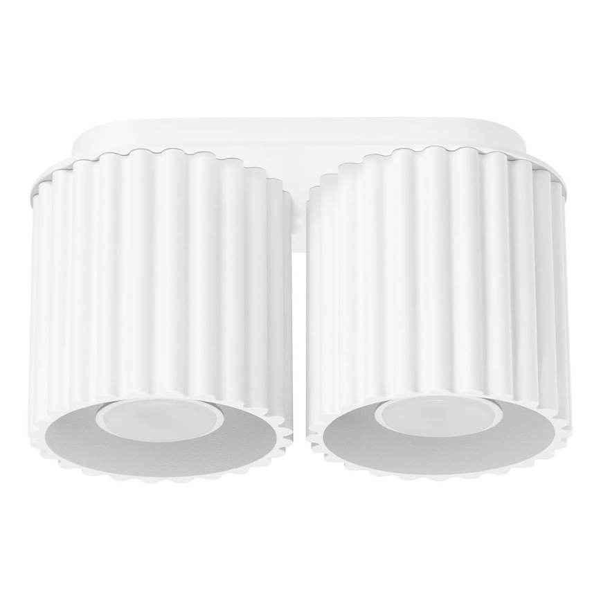 Taškinis šviestuvas AURA 2xGU10/10W/230V baltas
