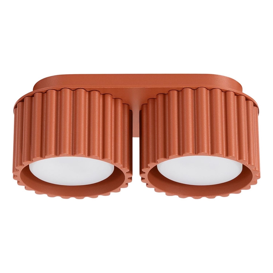 Taškinis šviestuvas AURA 2xGX53/10W/230V oranžinis