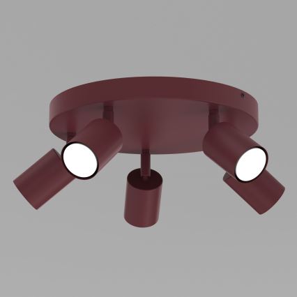 Taškinis šviestuvas FUN 5xGU10/8W/230V bordo