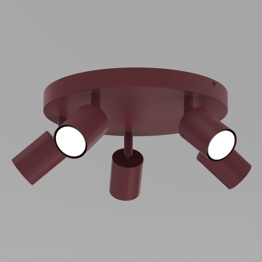 Taškinis šviestuvas FUN 5xGU10/8W/230V bordo