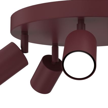 Taškinis šviestuvas FUN 5xGU10/8W/230V bordo