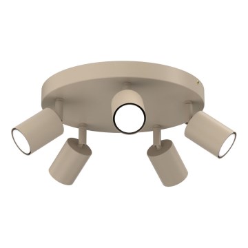 Taškinis šviestuvas FUN 5xGU10/8W/230V smėlinė
