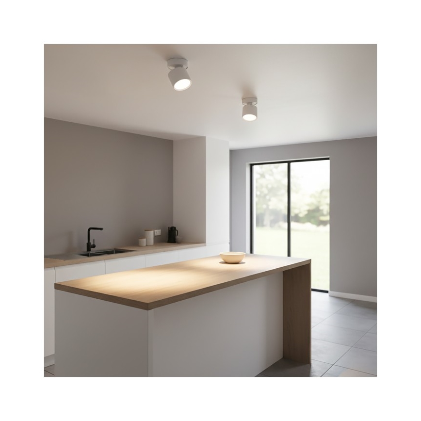 Taškinis šviestuvas OH12F 1xGX53/35W/230V 8,5 cm baltas