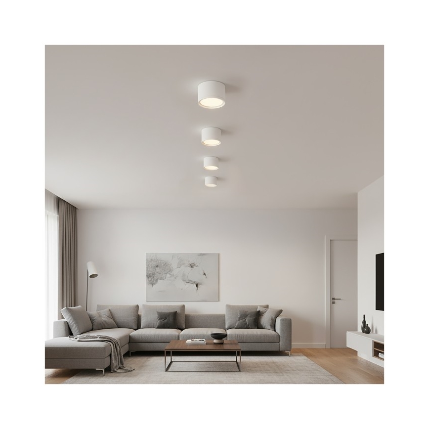 Taškinis šviestuvas OH12S, 1xGX53/35W/230V, 5 cm, baltas