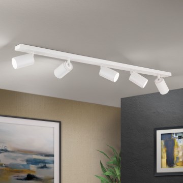 Taškinis šviestuvas SEAN 5xGU10/13W/230V baltas