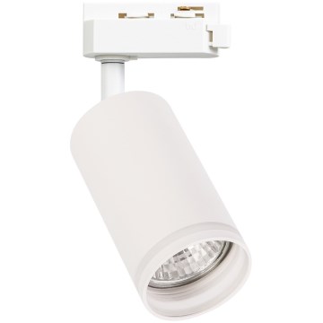 Taškinis šviestuvas, skirtas 1 fazės bėginei sistemai PIPE, 1xGU10/10W/230V, baltas