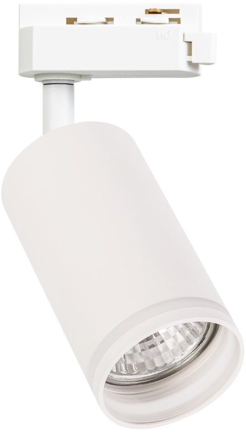 Taškinis šviestuvas, skirtas 1 fazės bėginei sistemai PIPE, 1xGU10/10W/230V, baltas