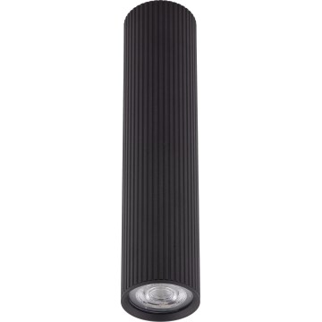 Taškinis šviestuvas TUNE L 1xGU10/10W/230V 24 cm juodas