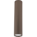 Taškinis šviestuvas TUNE L 1xGU10/10W/230V 24 cm rudas