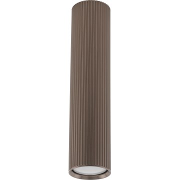 Taškinis šviestuvas TUNE L 1xGU10/10W/230V 24 cm rudas