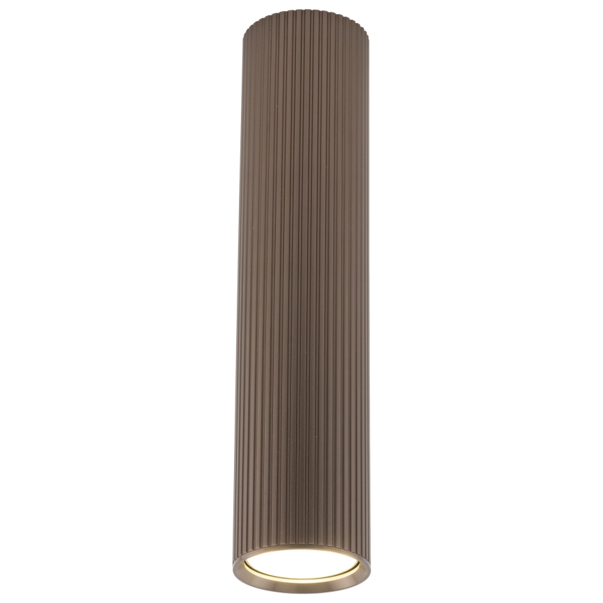 Taškinis šviestuvas TUNE L 1xGU10/10W/230V 24 cm rudas