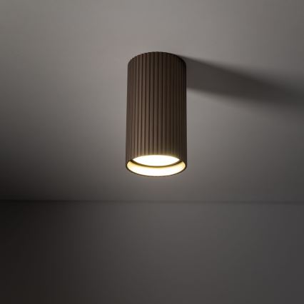 Taškinis šviestuvas TUNE S, 1x GU10 (10 W), 230 V, 10 cm, rudos spalvos