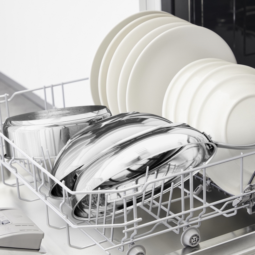 Tefal - 10 dalių DAILY COOK nerūdijančio plieno indų rinkinys