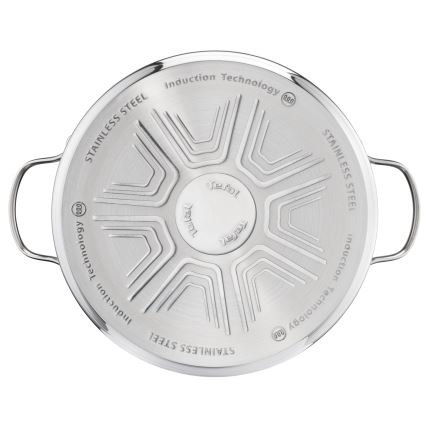 Tefal - 10 dalių DAILY COOK nerūdijančio plieno indų rinkinys