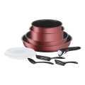 Tefal - 10 dalių INGENIO DAILY CHEF varinė virtuvės įrankių rinkinys