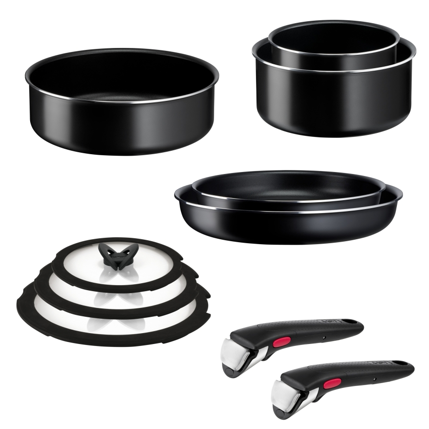 Tefal - 10 dalių INGENIO EASY ON indų rinkinys