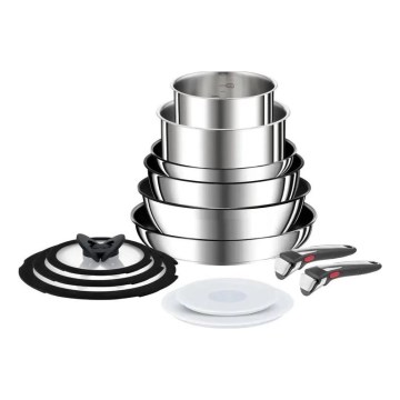 Tefal - 13 dalių INGENIO PREFERENCE ON nerūdijančio plieno indų rinkinys