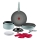 Tefal - 15 dalių INGENIO HALO virtuvės indų rinkinys