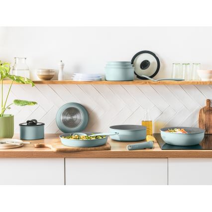 Tefal - 15 dalių INGENIO HALO virtuvės indų rinkinys