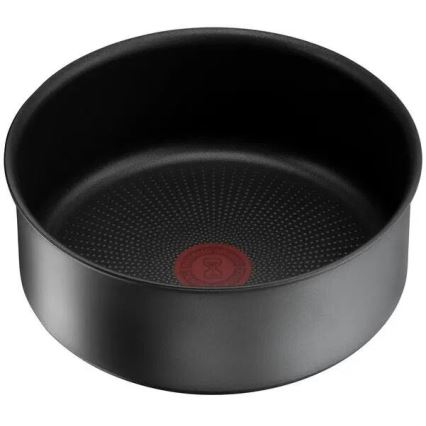 Tefal - 20 dalių INGENIO DAILY CHEF ON puodų ir keptuvių rinkinys, juodas