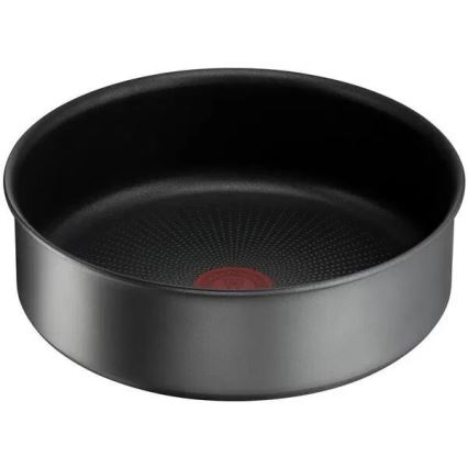 Tefal - 20 dalių INGENIO DAILY CHEF ON puodų ir keptuvių rinkinys, juodas