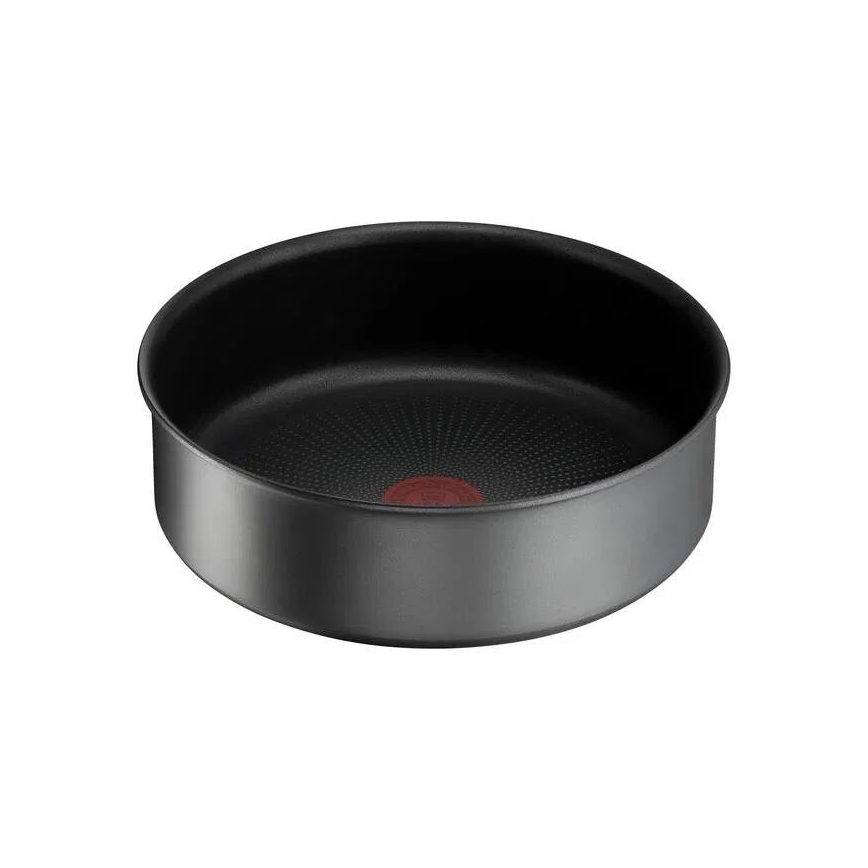 Tefal - 20 dalių INGENIO DAILY CHEF ON puodų ir keptuvių rinkinys, juodas
