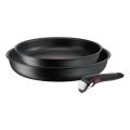 Tefal - 3 dalių keptuvių rinkinys INGENIO BLACK STONE