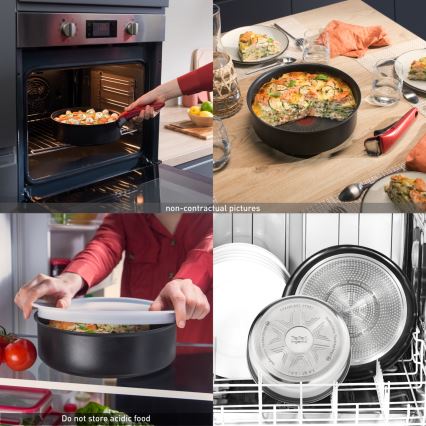Tefal - 3 dalių keptuvių rinkinys INGENIO INTENS' CERAM