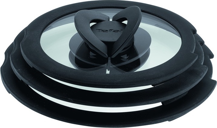 Tefal - 3 dalių stiklinių dangčių rinkinys
